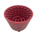 Pot framboise à picots vu de biais