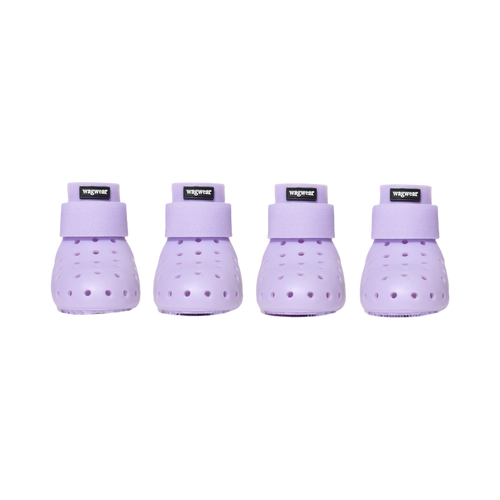 Quatre bottines coloris lavande