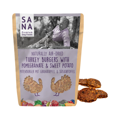 Sachet SANA Turkey Burgers grenade et patate douce