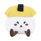 Sushi omelette jaune au visage fâché