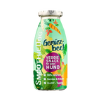 Bouteille verte Gemüsebeet Veggie Snack seule