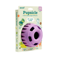 Emballage carton Pupsicle avec la boule mauve