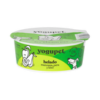 Pot fermé de glace au yaourt Green Ice pomme, poire et kiwi pour chien et chat Yogupet