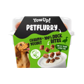 Pot vert Petflurry Duck Bites avec chien
