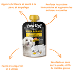 Bienfaits YowUp Skin & Hair : brillance du pelage, défenses naturelles